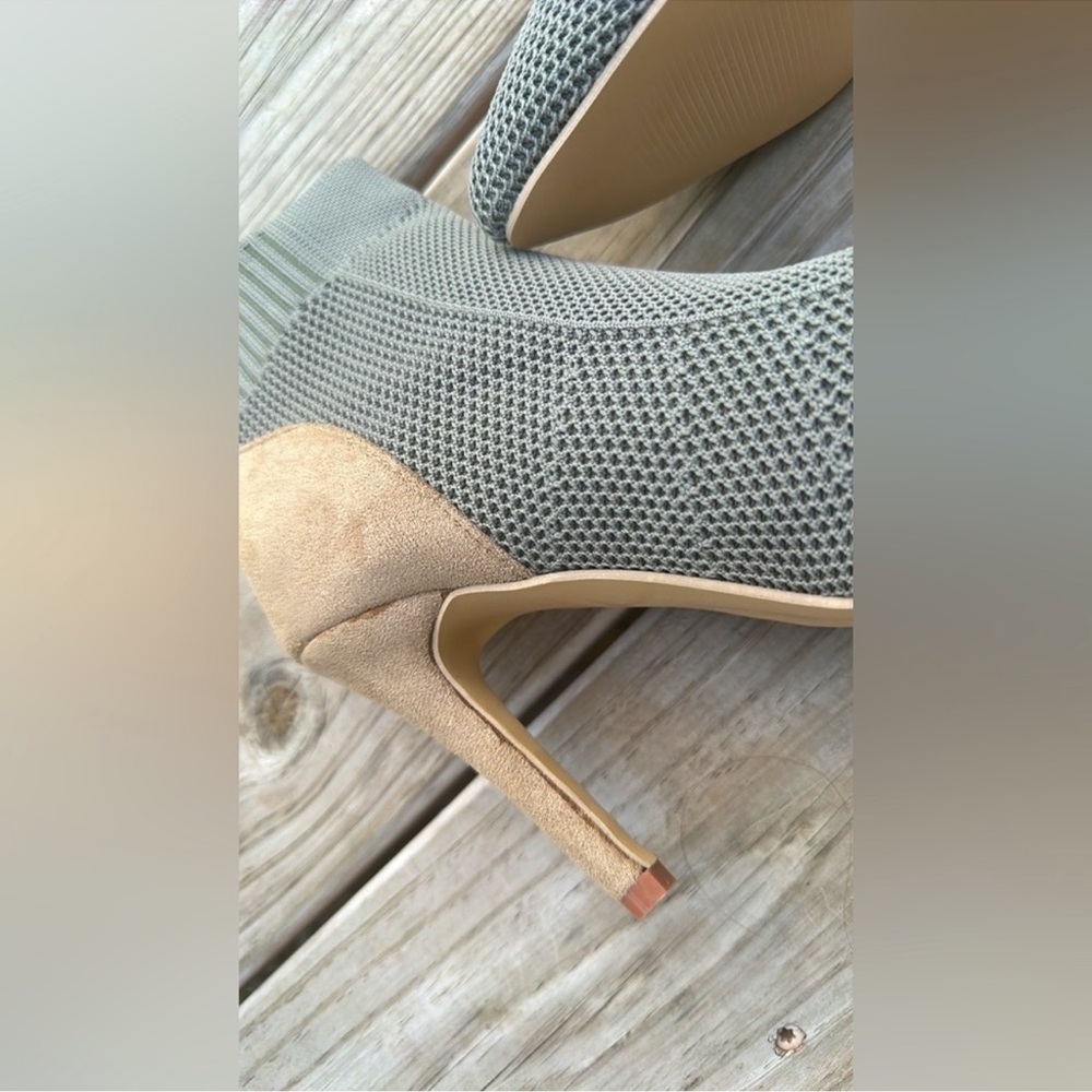 Boutique Knitted Stretch Stiletto Heels